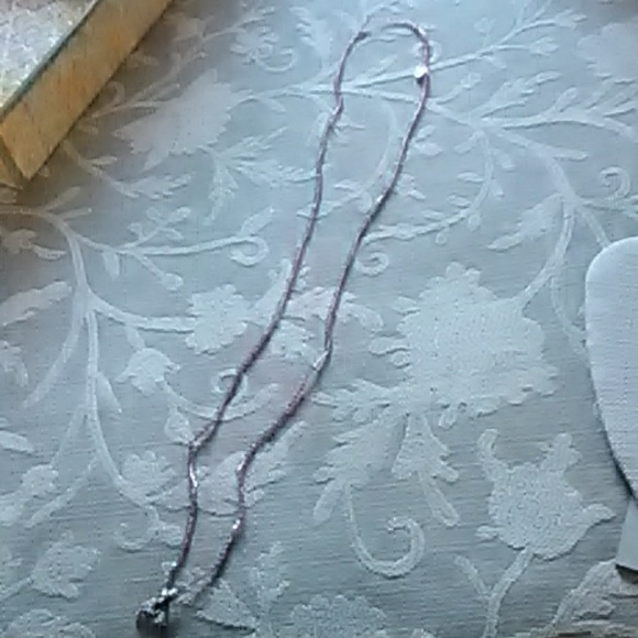 Extra long Swarovski crystals with sterling - Picture 3 of 4